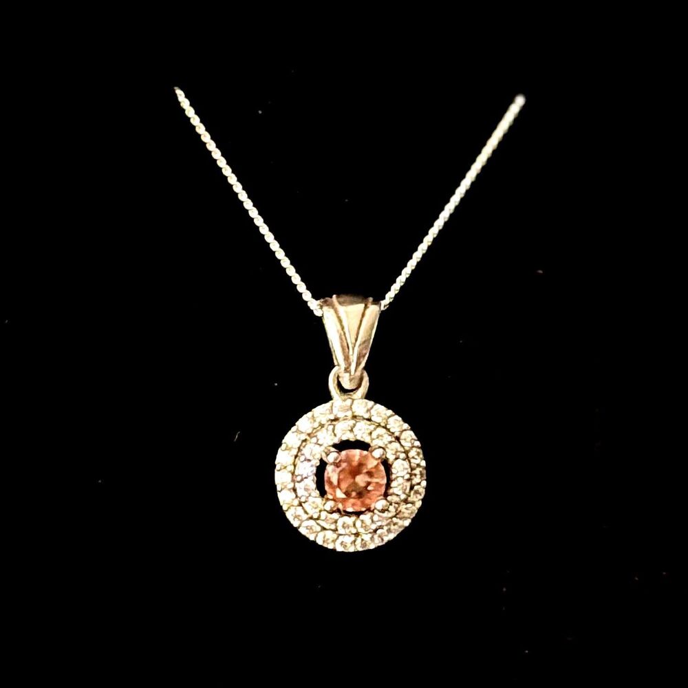 925 Sterling Silver Turkish Zultanite Necklace Wedding Jewelry for Women, NEW